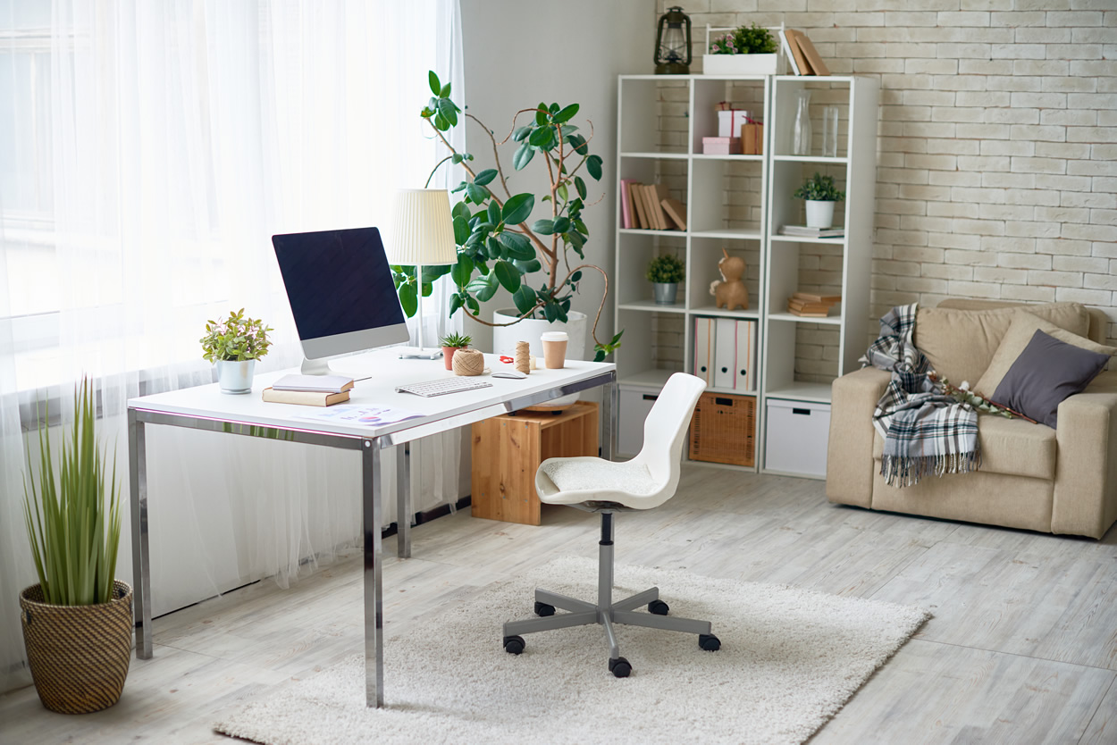 Modern Home Office Cozy Workplace 